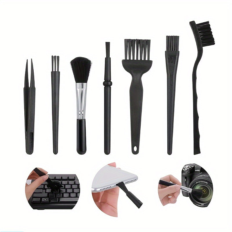 Cleaning brush set, multiple specifications to choose from, anti-static cleaning, Plastic