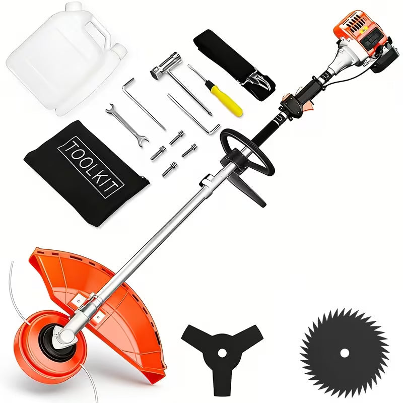 36cc Gasoline-powered 3-in-1 Gardening Tool, Brush Cutter/weed Cutter