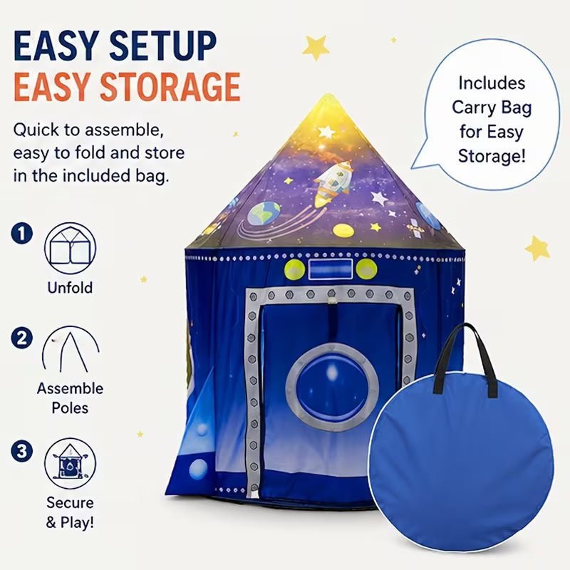 Rocket Tent Ball Pit