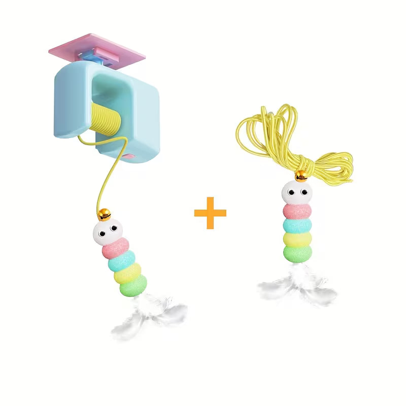 Cat Toys, Smart Hanging Door-mounted Cat Toys, Blue