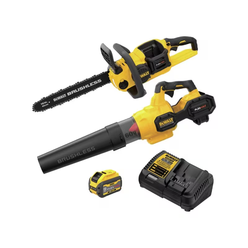 DEWALT FLEXVOLT 60V MAX* Blower & Chainsaw Combo