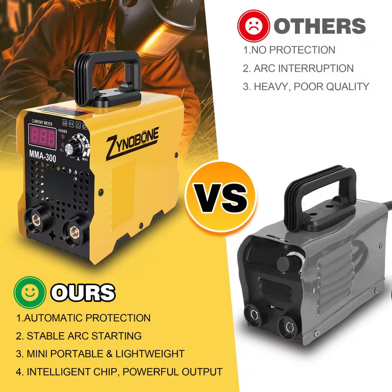 110V Mini Arc Welding Machine Kit, 120 Ampere IGBT Inverter MMA Welding Rod Welding Machine