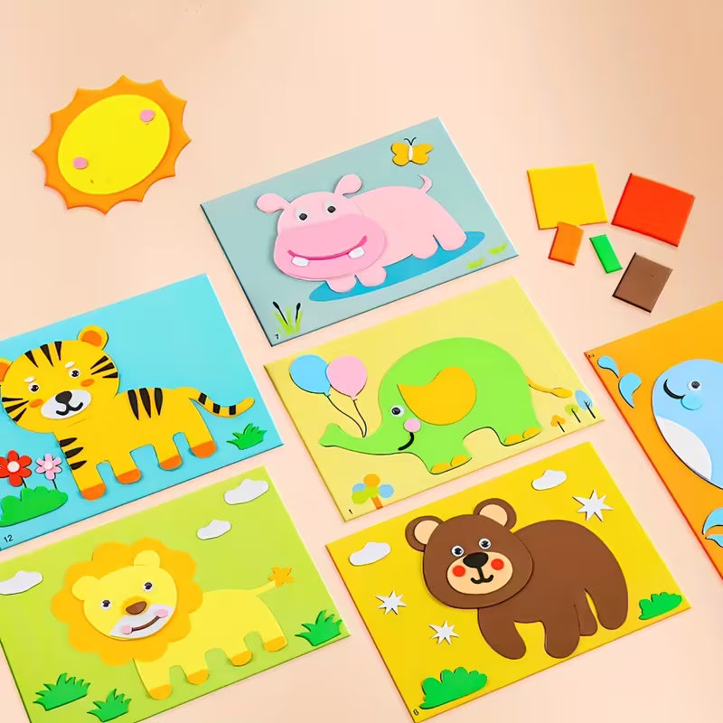 20-Piece 3D Kids Stickers