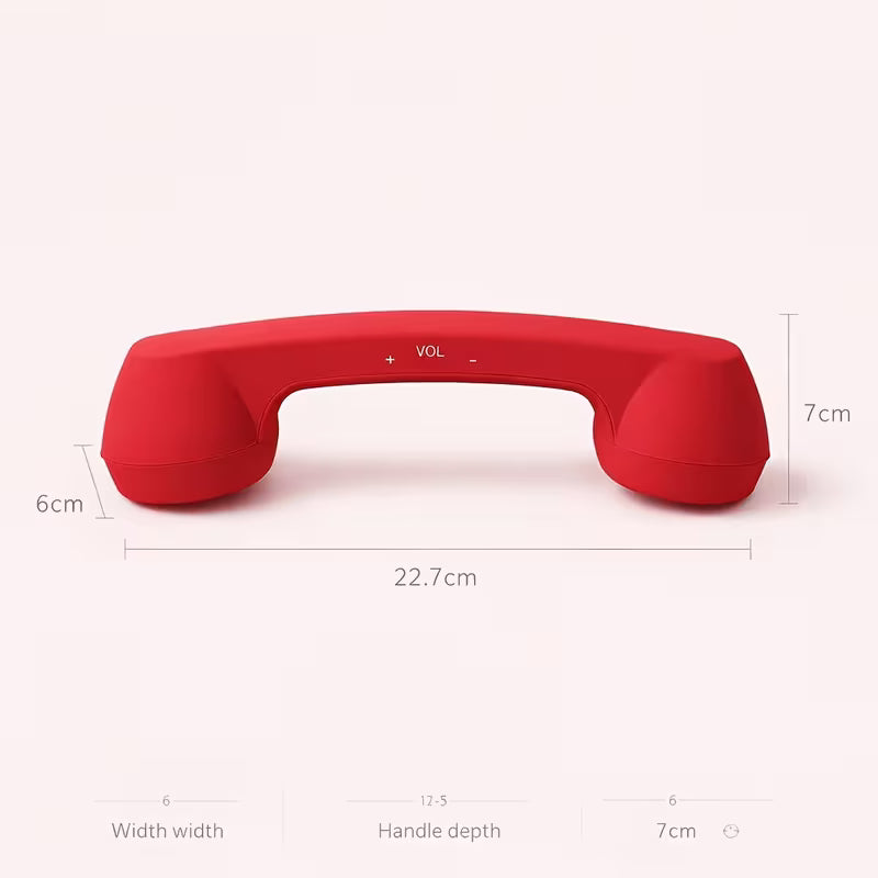 Phone Handset for Cell Phone, Anti-Radiation Type-C Retro Phone Handset, Ergonomic Comfort