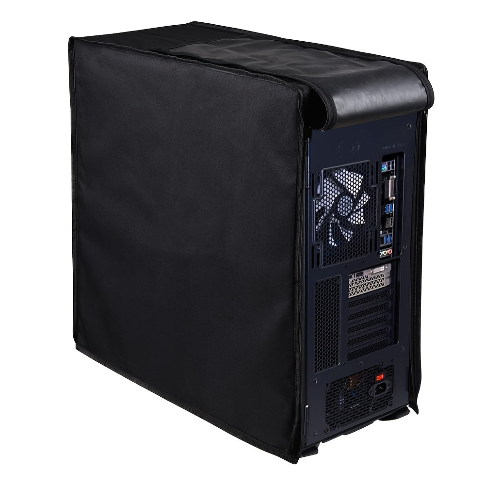 PC Computer CPU Dust Cover, Mid-Tower Case Protector, Host Dust
