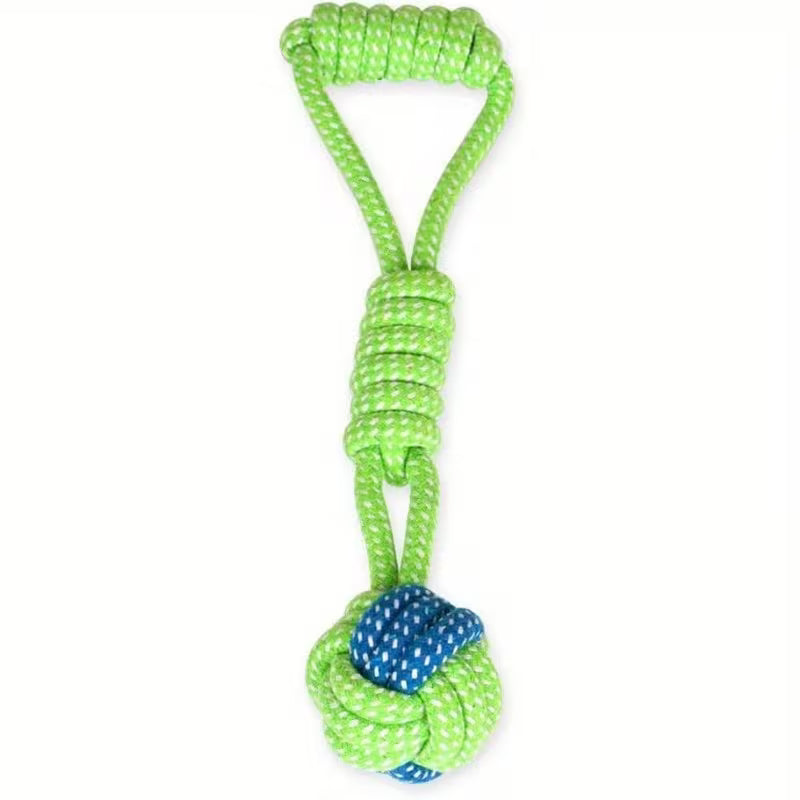 Dog Rope Knot Toy, Interactive Chew Rope Ball
