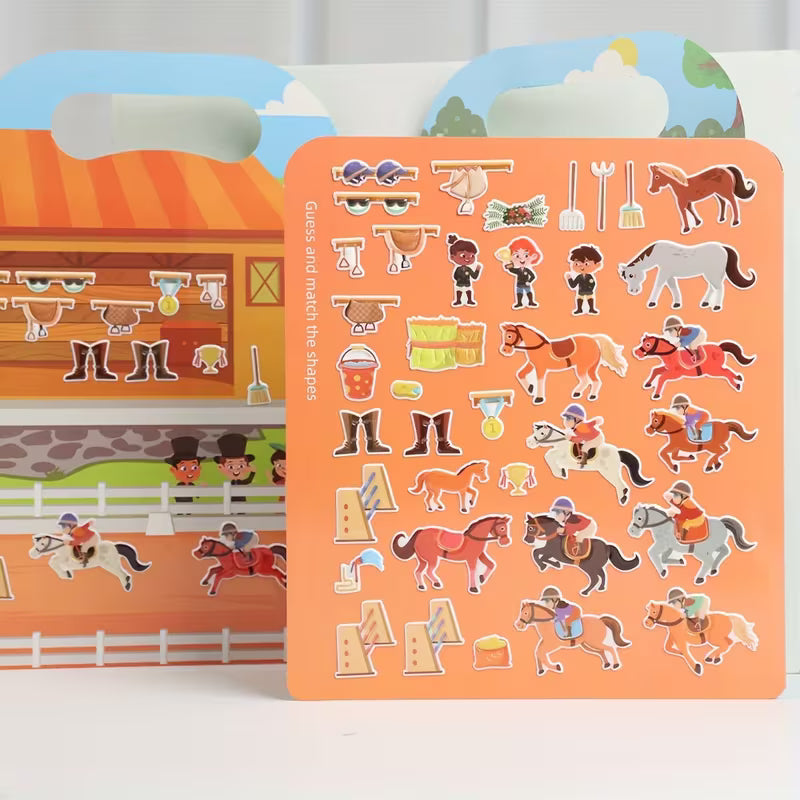 Children's Bubble Sticker Book