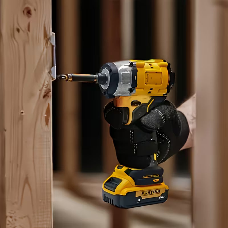 20V 1/4 Impact Driver (Tool Solely Without Battery) - Compatible with Batteries
