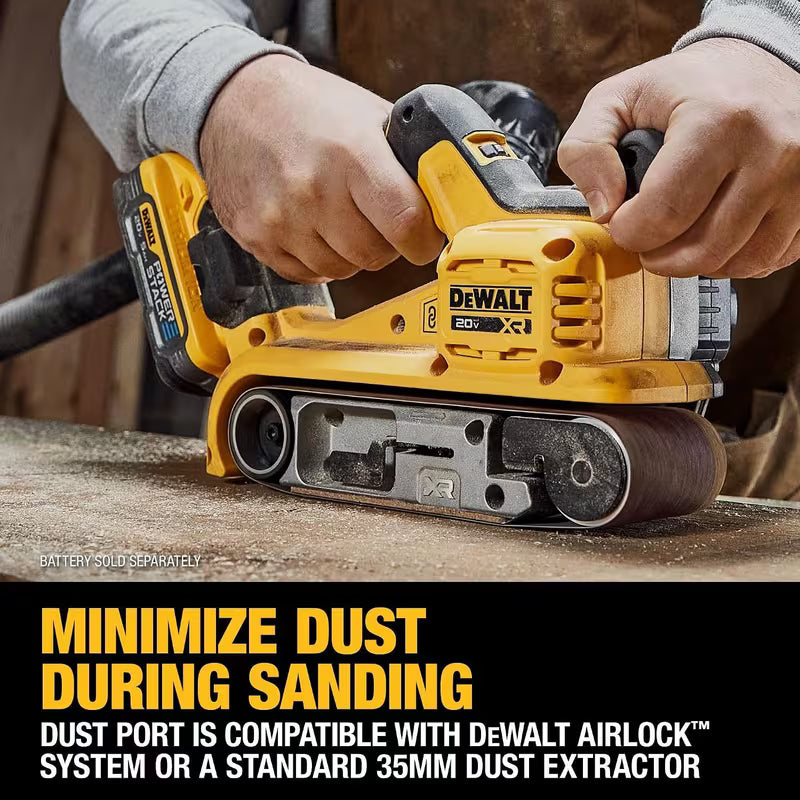 20V MAX* Belt Sander, Cordless, Brushless, Tool Only DCW220B