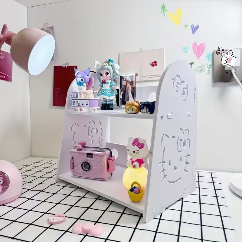1 X Sanrio Hello Kitty Kawaii Storage Rack, a Delicate and Beautiful Cinnamoroll Storage Rack