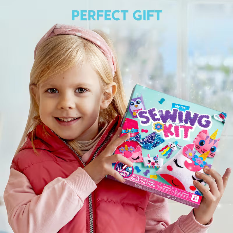 1 SET 7 Sewing Projects- My First Felt Sewing Kit Toys