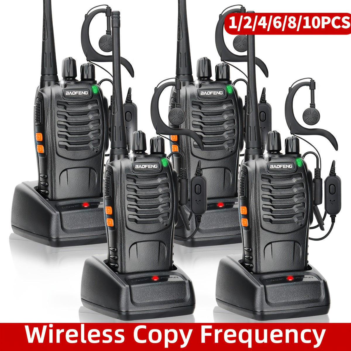 Baofeng Long Range Walkie Talkies Set