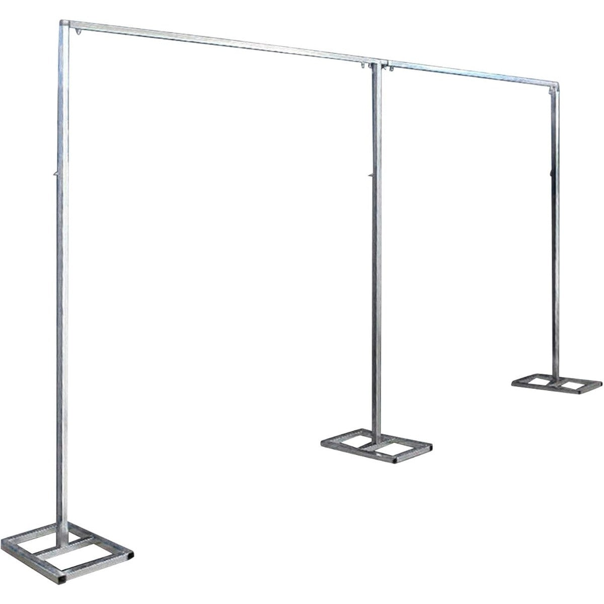 10x20ft Backdrop Stand, Wedding Arch Party Backdrop Stand Pipe Kit, Metal