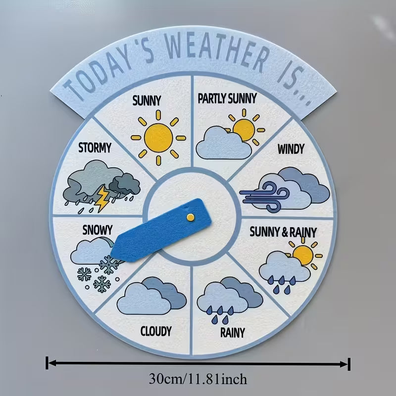 Weather Wheel Felt