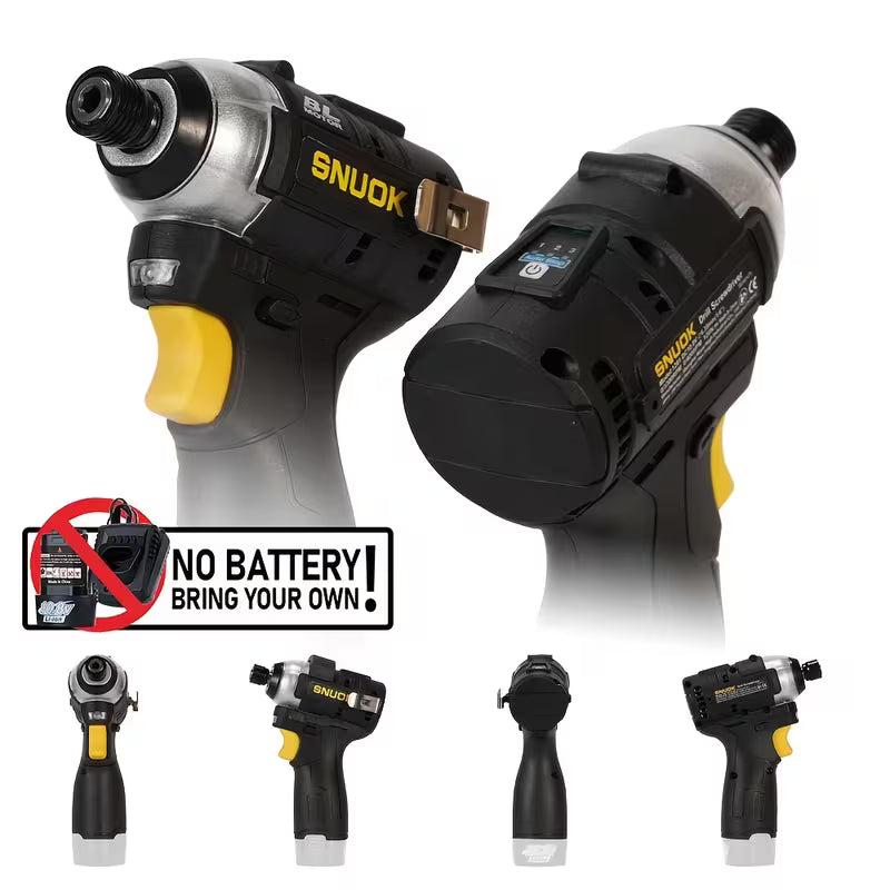 Snuok 10.8V Mini Brushless Impact Screwdriver