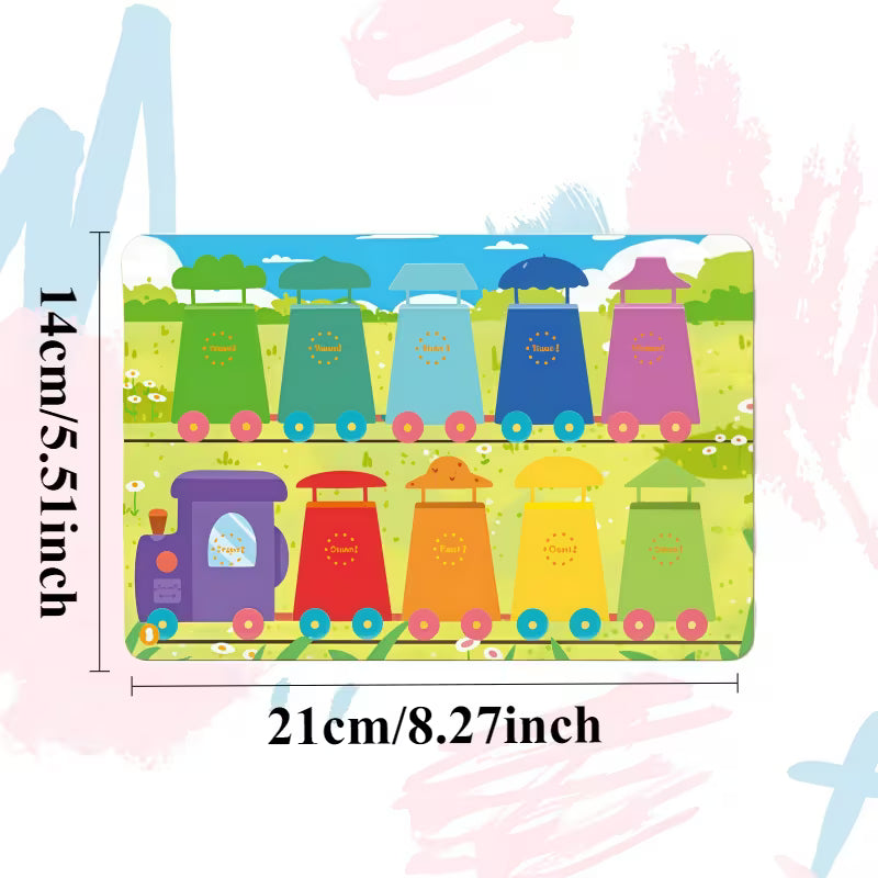 Children's Interactive Learning Sticker Book