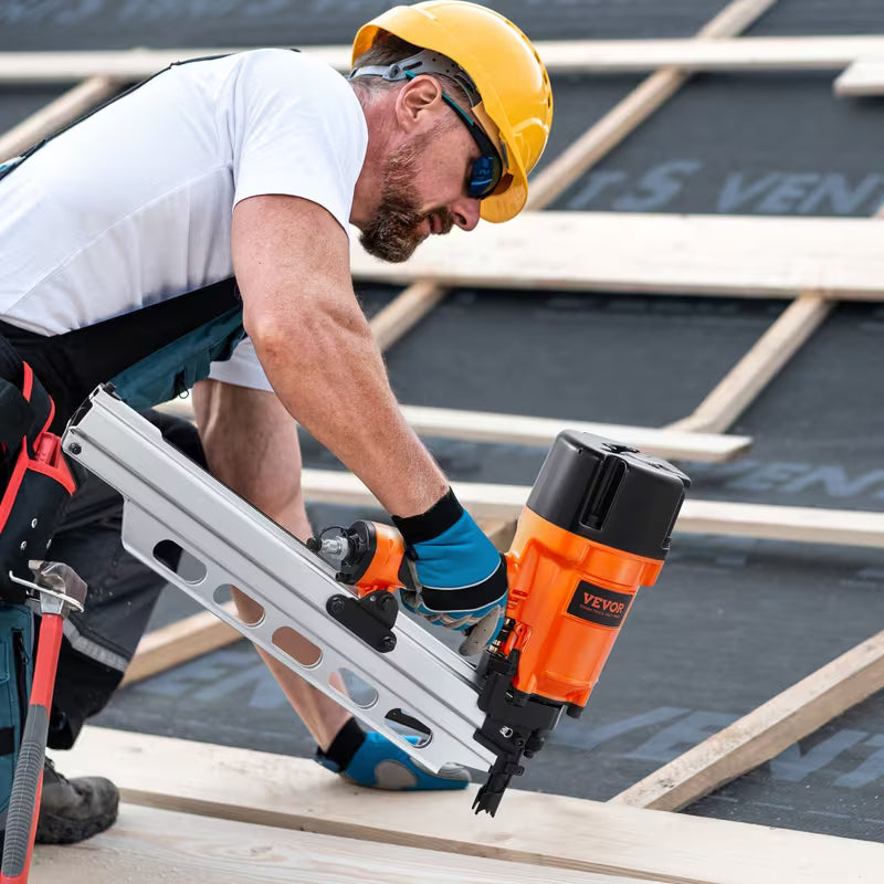 VEVOR Framing Nailer 2" to 3-1/2" 21° Full