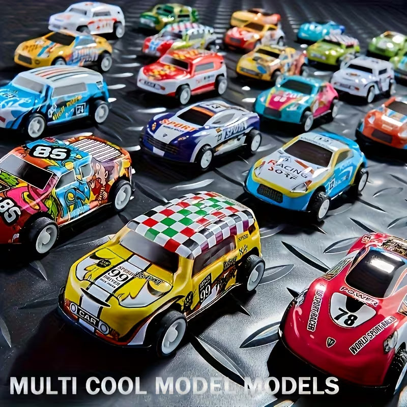 Stylish Alloy Pullback Tin Car