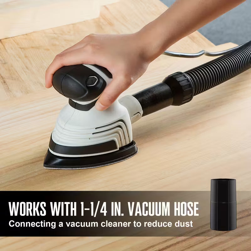 120V Detail Sander Set, Wood