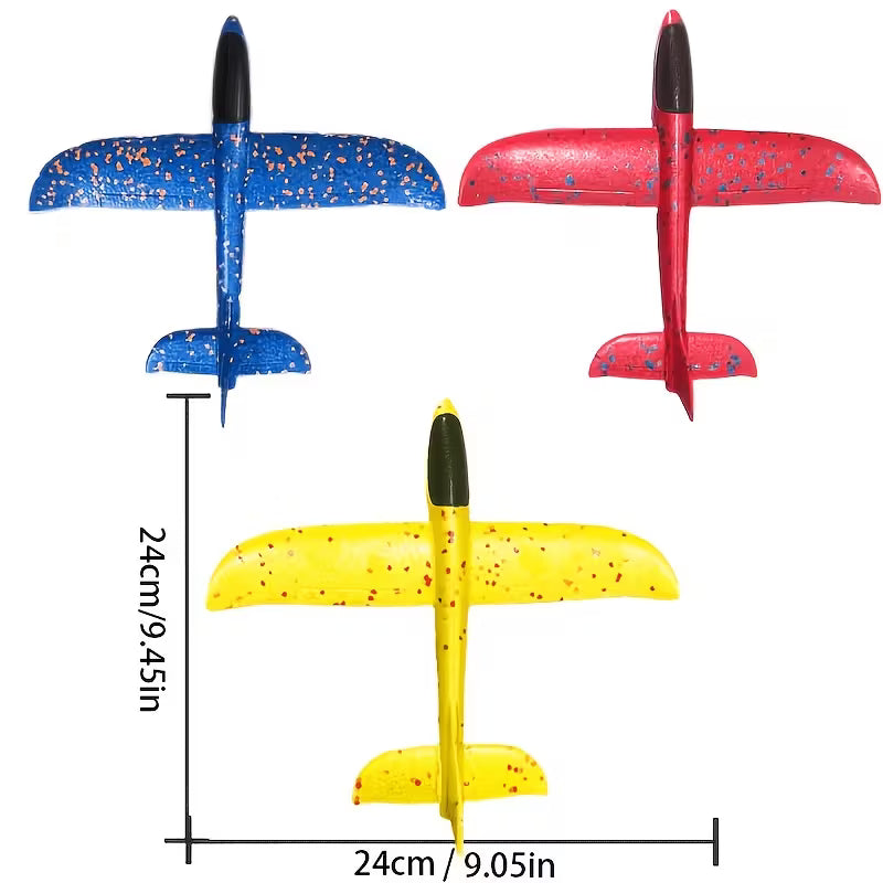 Foam Glider Featuring Two Flying Modes, One