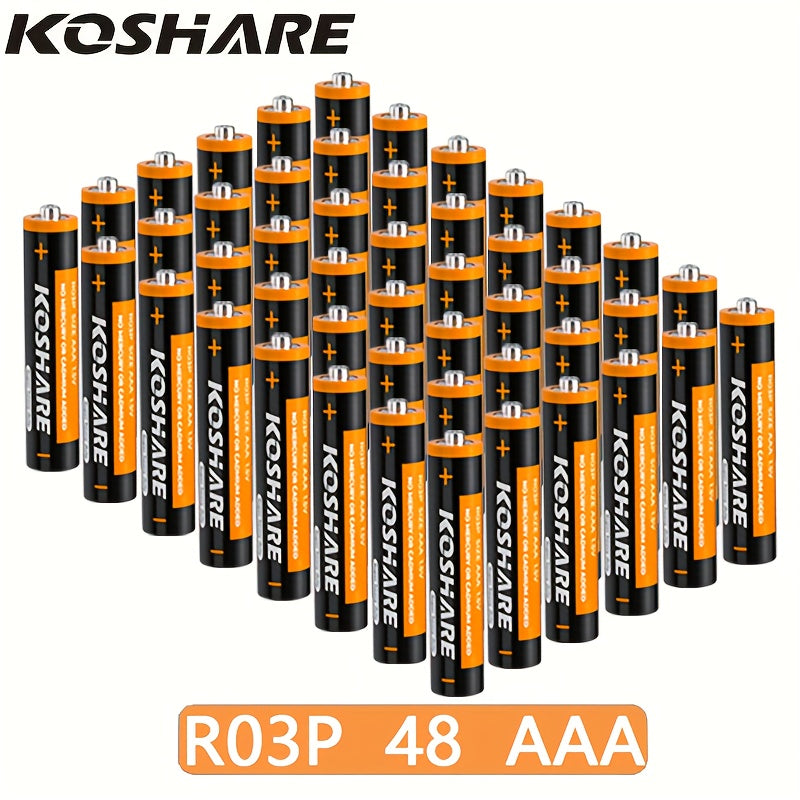 KOSHARE AAA Carbon Battery Set