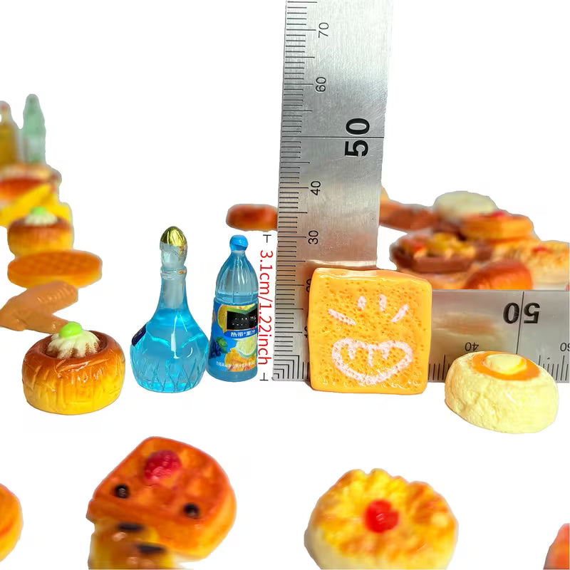 32 Mini Food Decoration Sets