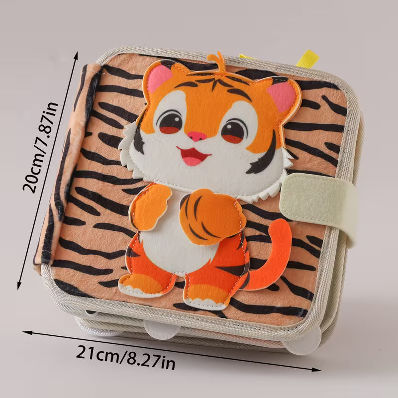 Tiger Cloth Book Felt