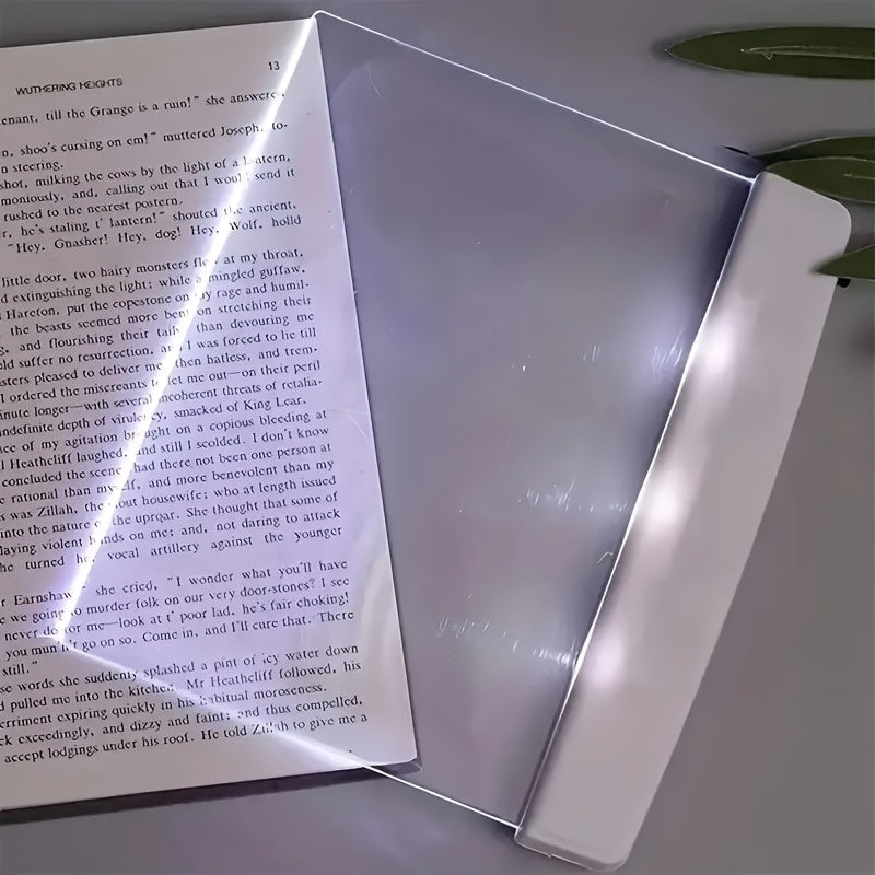 Black And White LED Reading Light, Bedroom Reading Night Light Set, Black