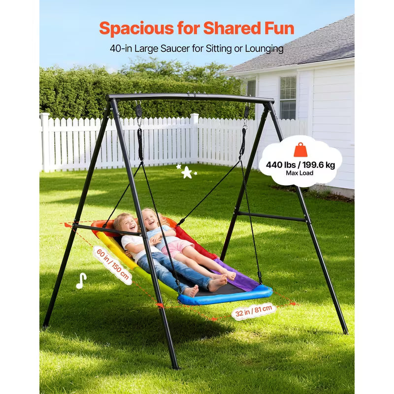 VEVOR Swing Set for Backyard 32