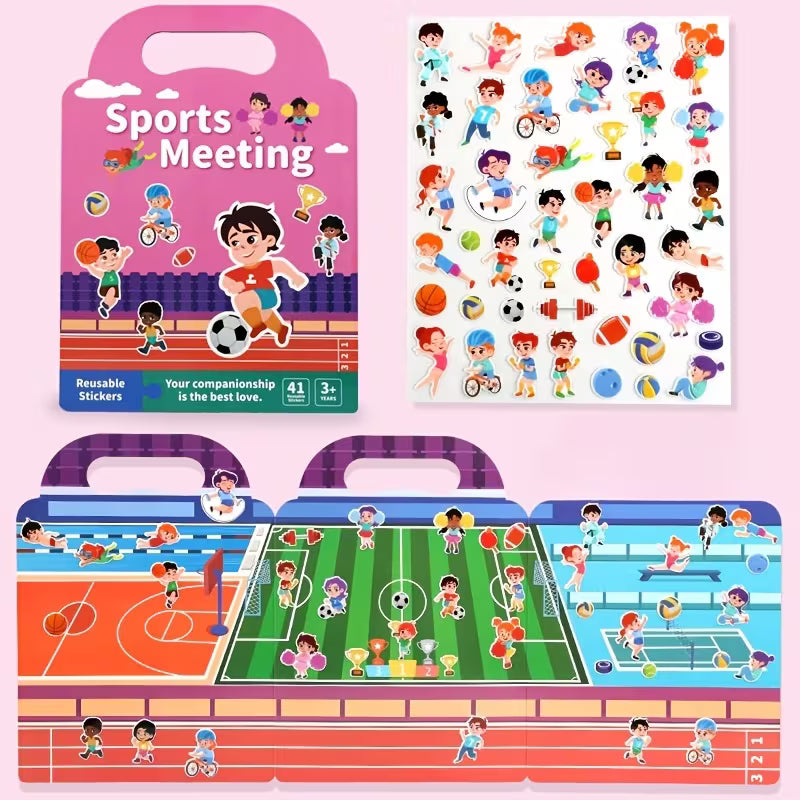 Children's Bubble Sticker Book