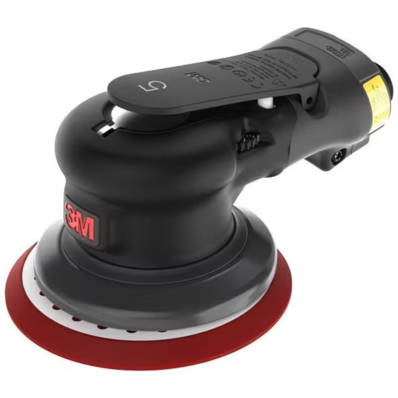 Air Orbital Sander, 1.8 lb, 0.28hp, 0.09in