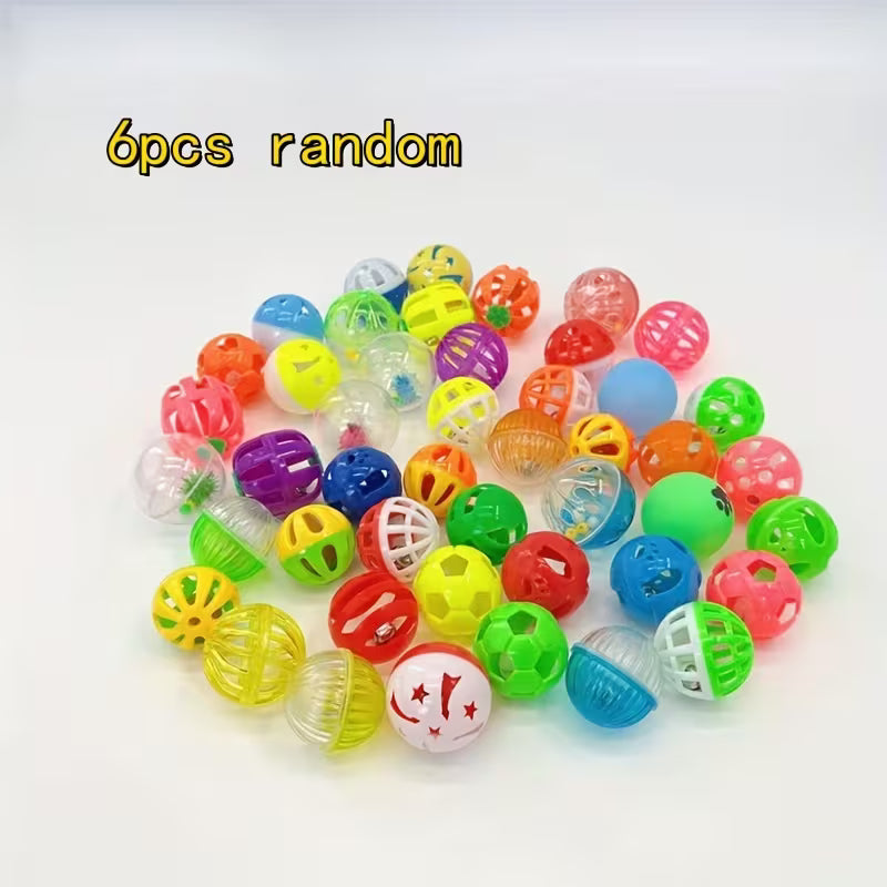 12pcs Random Color Interactive Bird Toys Set, Random Color