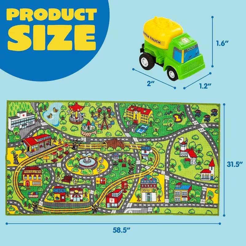 Carpet Playmat for Kids Age 3+
