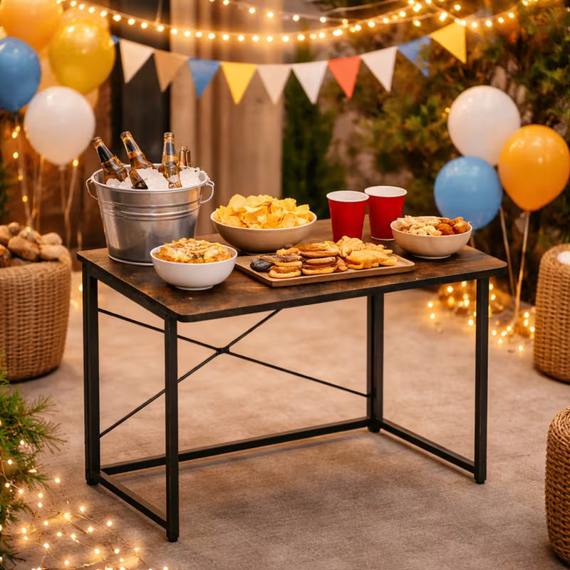 31.5 Inch Folding Table for Gatherings And Leisure Entertainment
