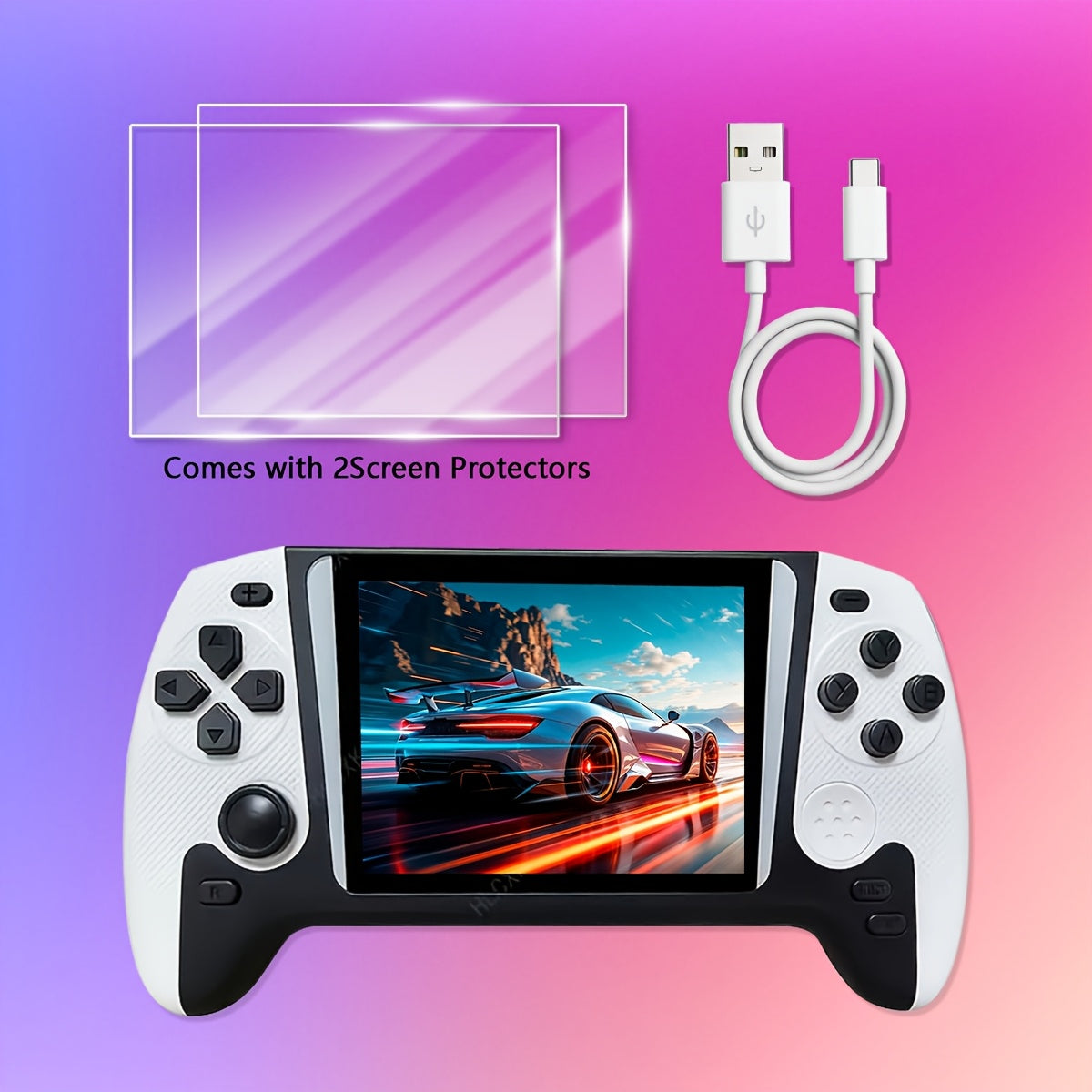 Special Edition Retro Portable Gaming Console, Designed