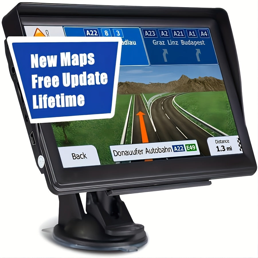 7-Inch Touchscreen Car Navigation System