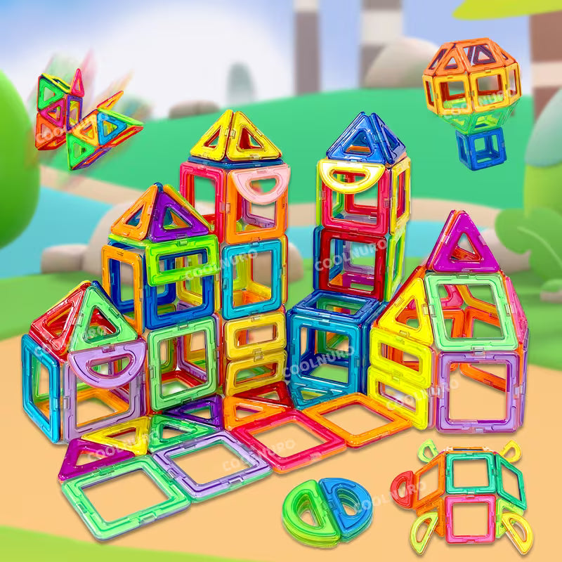 Children's Magnetic Building Blocks Toy Set