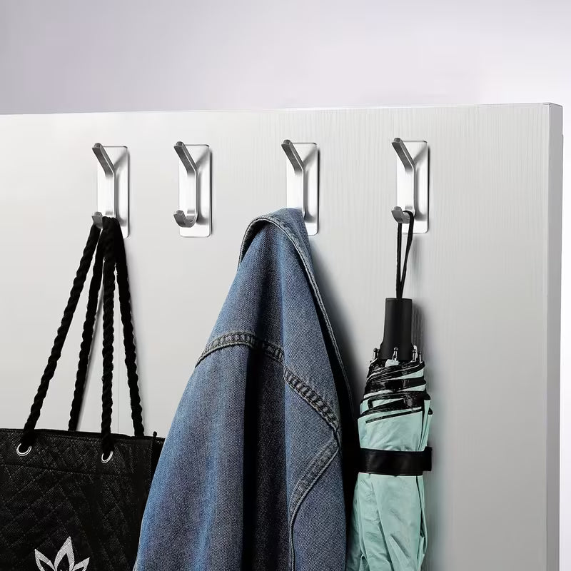 No Drilling Required, Adhesive Hook, Clothes, Towels Set