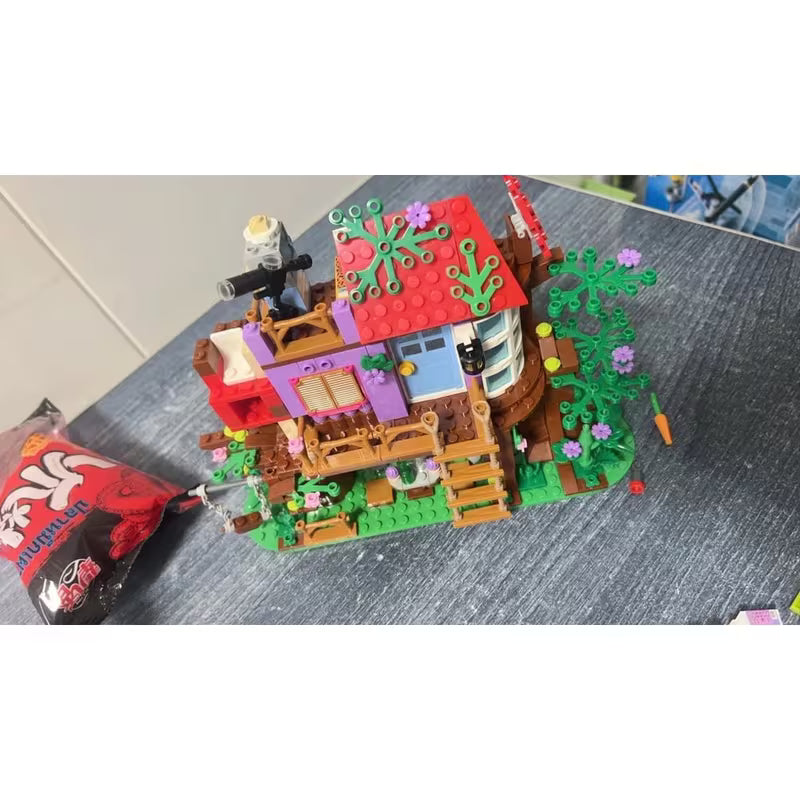 462-Piece City Friends Bird Tree House Building Blocks Sets MOC Garden