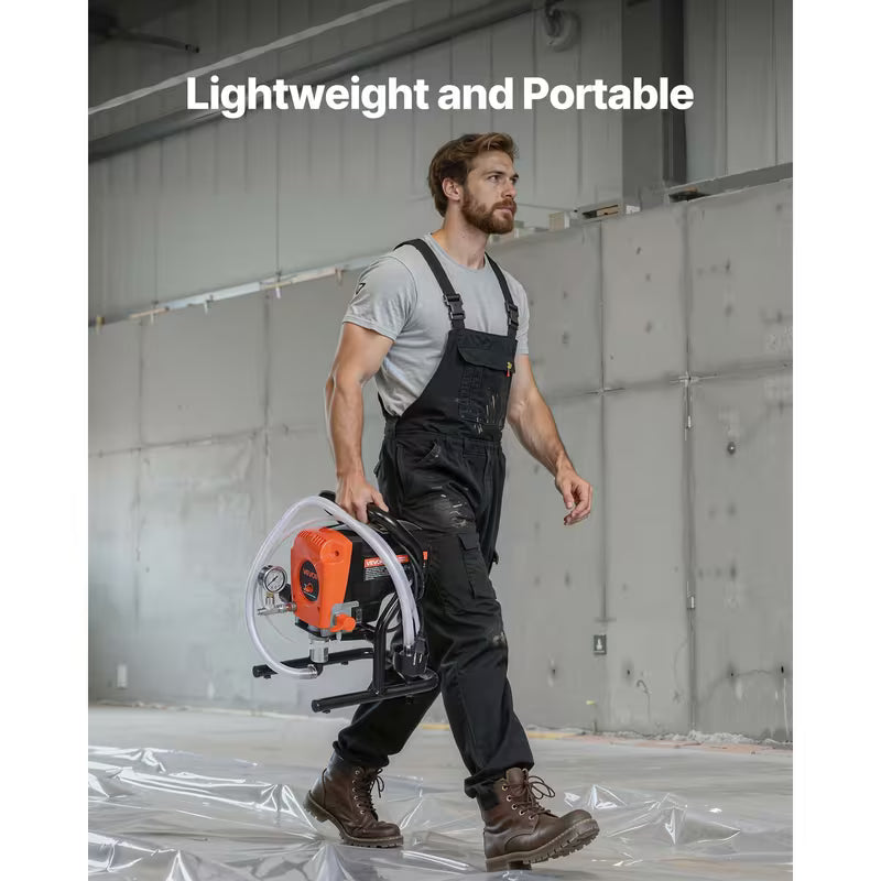 VEVOR Stand Airless Paint Sprayer, 900W, 3300PSI High
