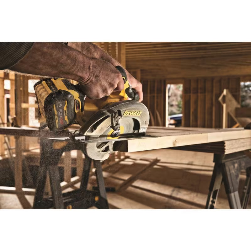 DEWALT FLEXVOLT 60V MAX* Circular Saw with Brake, 7-1/4-Inch, Tool Only (DCS578B)