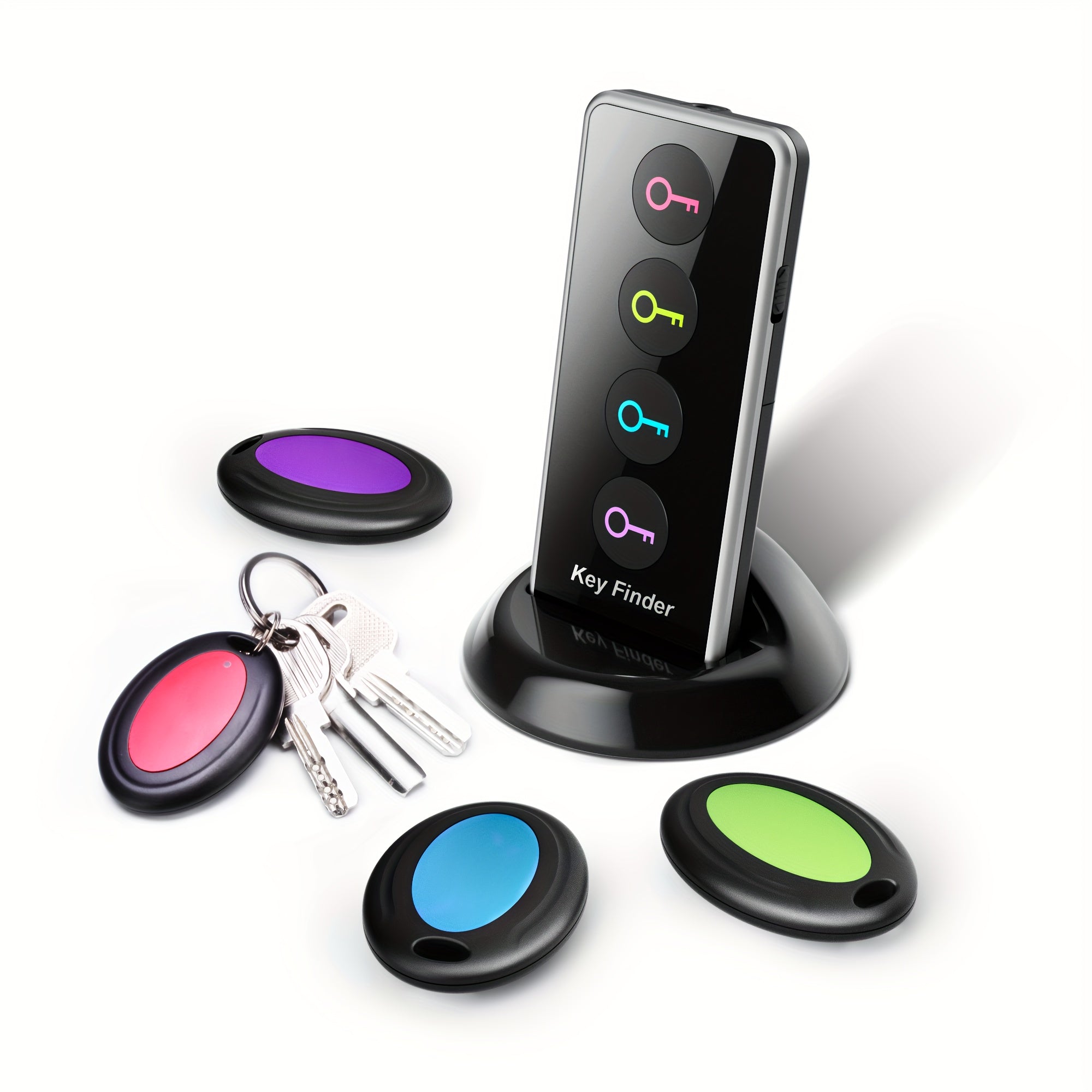 Wireless Key Finder With LED Light (131ft Range)