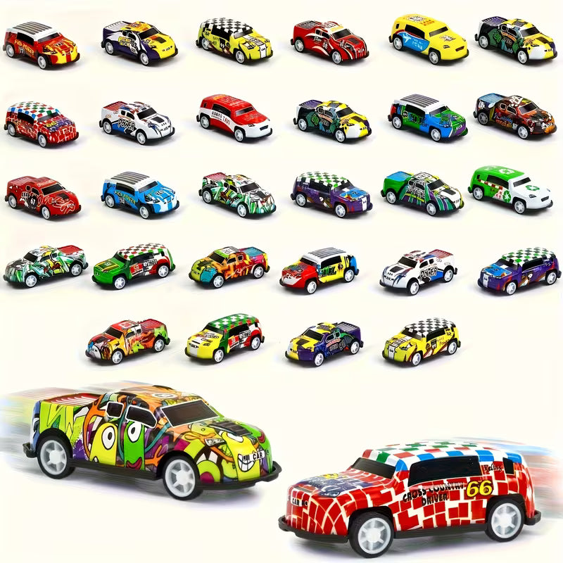 Stylish Car Models, Including Racing Cars Set