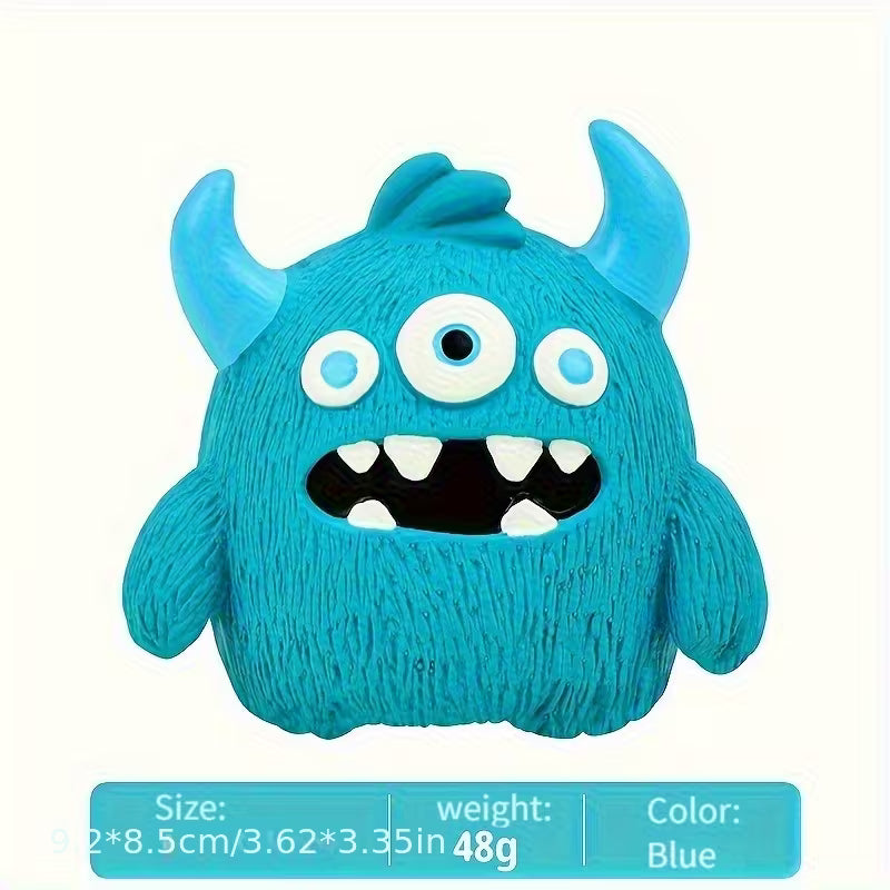 Fun Interactive Latex Squeaky Monster Toy
