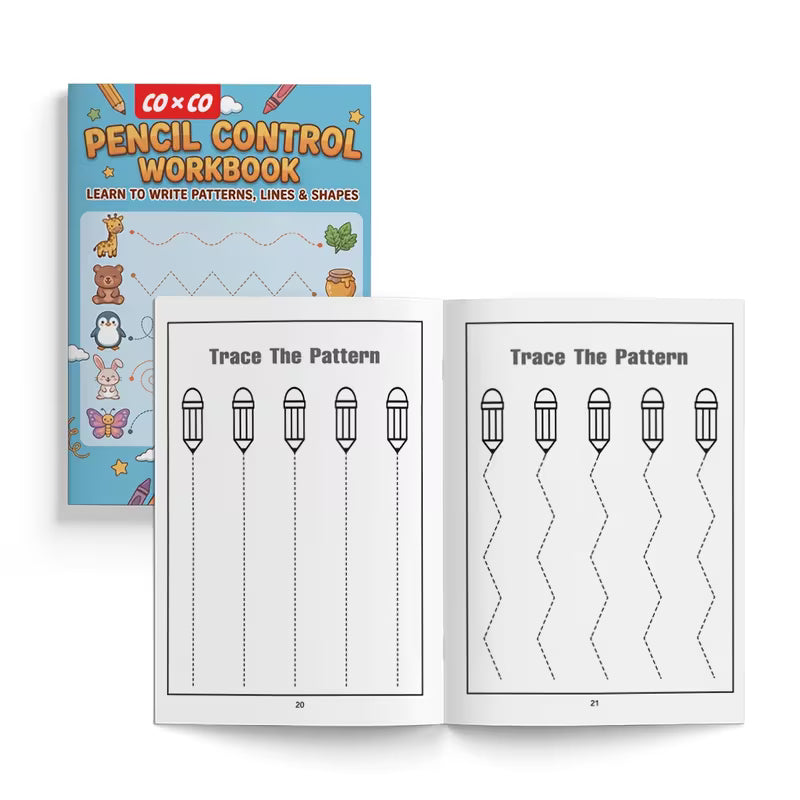 COXCO & Preschool Learning Workbook: Tracing Activity Book with Trace