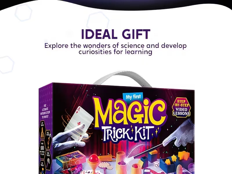 SYNCFUN 180+ Magic Trick Set Toy for Kids