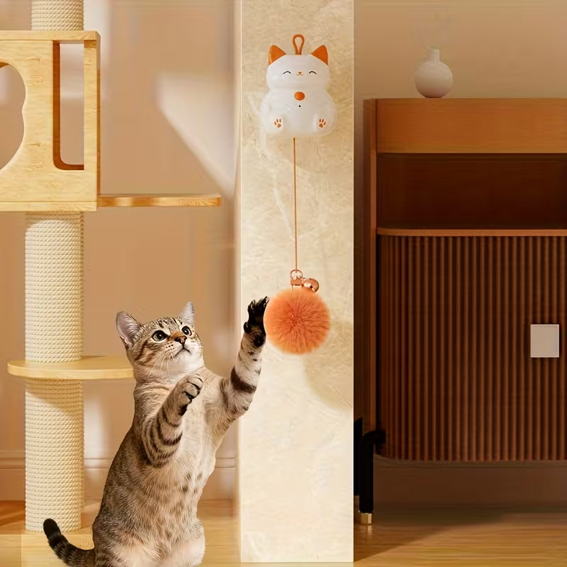 Interactive Cat Toy Ball, Smart Electric Cat Toy Teasing Ball