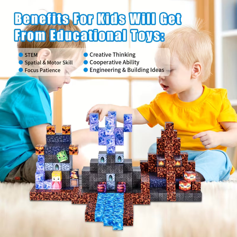 Creative Magnetic Building Mechanical Toys