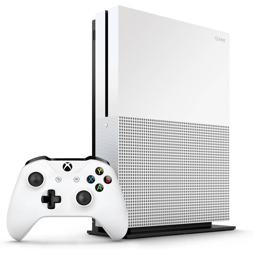 Microsoft Xbox One S 1TB Console, White (Renewed), White