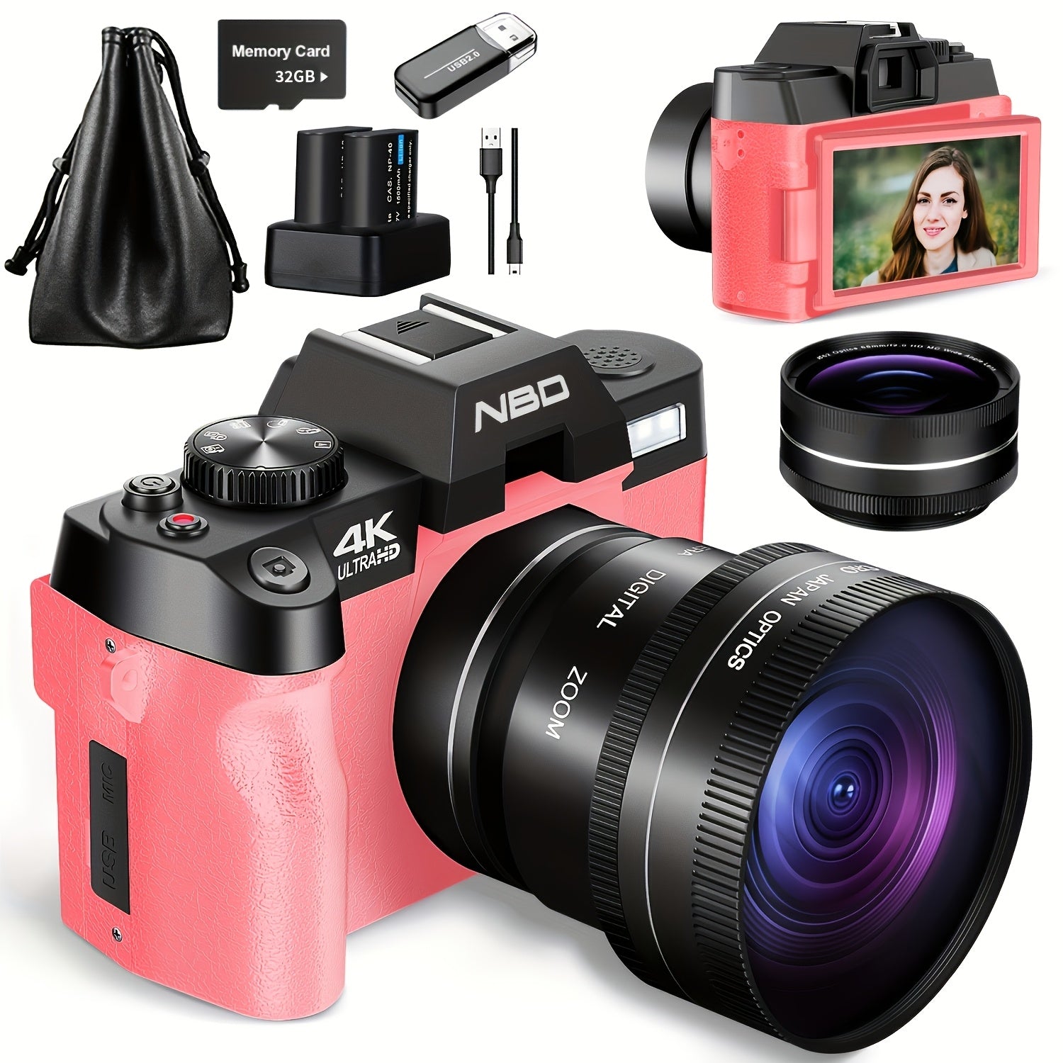G-Anica Digital Camera, 48MP Cameras
